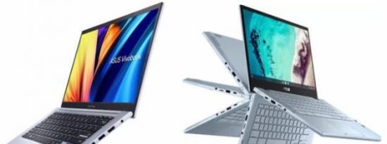 华硕Vivobook 14 Touch与Chromebook Flip CX3400在印度推出