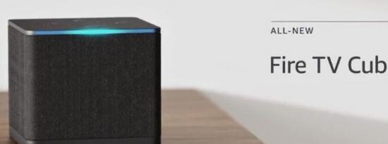 亚马逊的新火电视立方体具有全新的设计 支持超分辨率升级