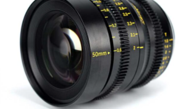 MitakonSpeedmaster50mmT1电影镜头适用于微型四分之三
