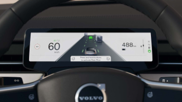 沃尔沃预览EX90电动SUV的用户界面