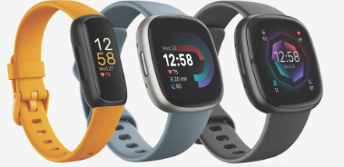 Fitbit推出采用彩色显示屏和精致设计的Sense2 Versa4和Inspire3