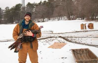 研究表明野生火鸡适应缅因州冬季天气的运动