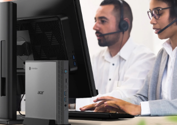 宏碁新的Add-in-One桌面解决方案将Chromebox连接到显示器