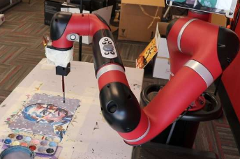 人工智能机器人与人类合作创作艺术