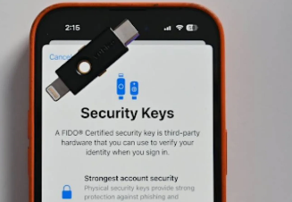 iOS16.3随AppleID的FIDO安全密钥一起发布