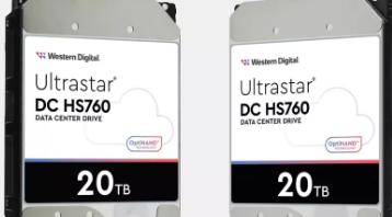 WD推出具有类似SATASSD吞吐量的双执行器20TBHDD