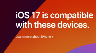 以下是适用于iOS17 iPadOS17 macOSSonoma和watchOS10的所有兼容Apple设备