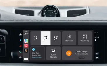 保时捷正在更新CarPlay在其汽车中的工作方式增加气候控制等