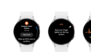 GalaxyWatch5增加FDA批准的AFib监测功能缩小与AppleWatch的差距