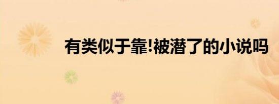有类似于靠!被潜了的小说吗