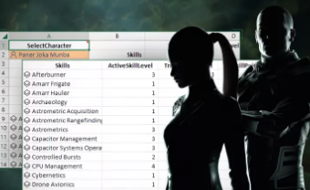 EveOnline的MicrosoftExcel插件现已上线将帮助玩家分析数据