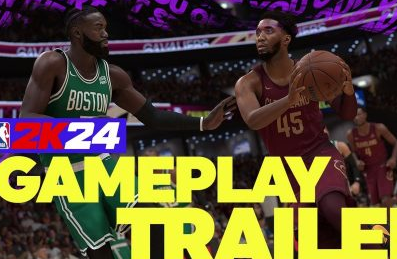 NBA2K24发布首个游戏预告片并详细介绍ProPLAY技术将如何使其更加真实