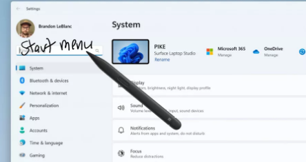 Windows11刚刚为手写笔带来了一项巨大的新功能终于赶上了苹果的iPad