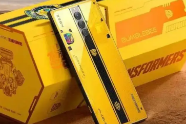 红魔8SPro+以变形金刚大黄蜂为灵感的收藏手机发布
