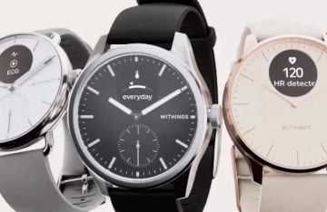 Withings推出两款配备增强型传感器的新型混合智能手表