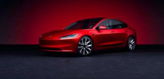 TeslaModel3更新版拥有更时尚的外观升级的内饰和更长的续航里程