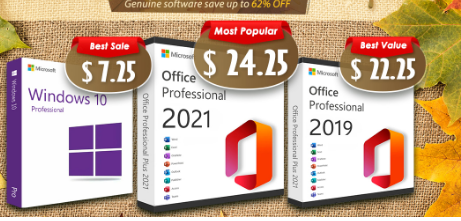 Godeal24秋季特卖以巨额折扣获取正版MicrosoftOffice和Windows11Pro即时交付