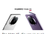 华为MateX5珍藏版维修费用可能与全新iPhone一样高