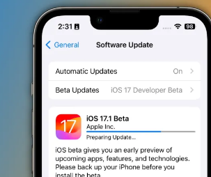 iOS17.1beta3向开发者开放包括AirDropoverCellular  AppleMusic调整等