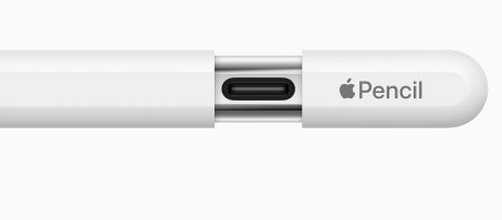新款ApplePencil发布USB-C端口隐藏在滑动帽后面但缺乏第二代型号的一些功能