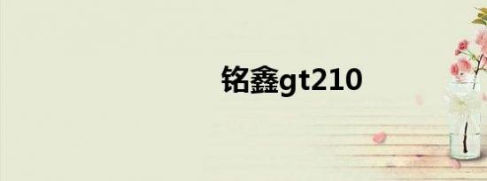 铭鑫gt210