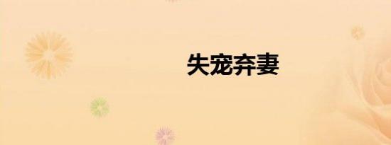 失宠弃妻