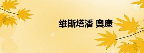 维斯塔潘 奥康