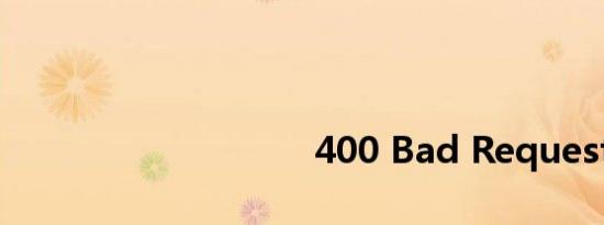 <html>
<head><title>400 Bad Request</title></head>
<body>
<center><h1>400 Bad Request</h1></center>
<hr><center>nginx</center>
</body>
</html>
