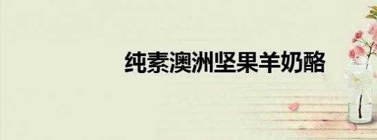 纯素澳洲坚果羊奶酪
