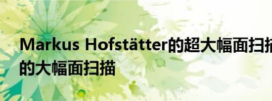 Markus Hofstätter的超大幅面扫描仪重建的大幅面扫描