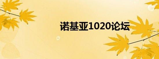 诺基亚1020论坛