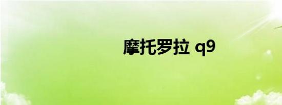 摩托罗拉 q9