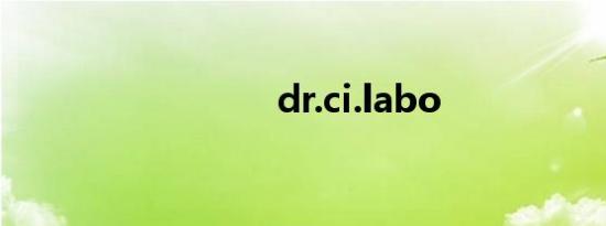 dr.ci.labo
