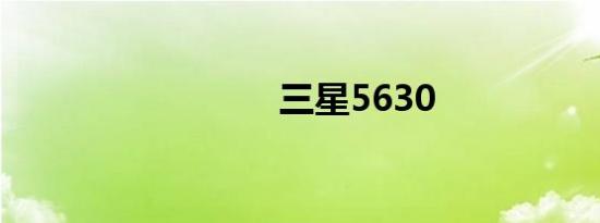 三星5630