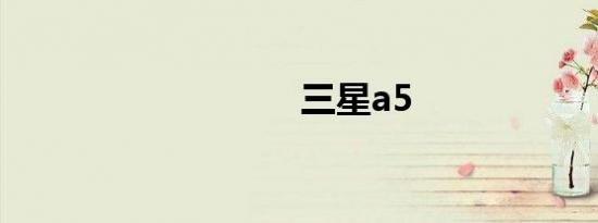 三星a5