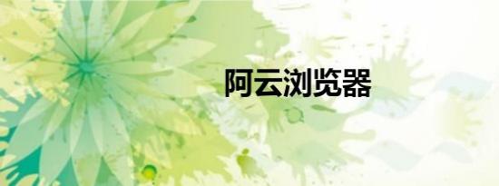 阿云浏览器